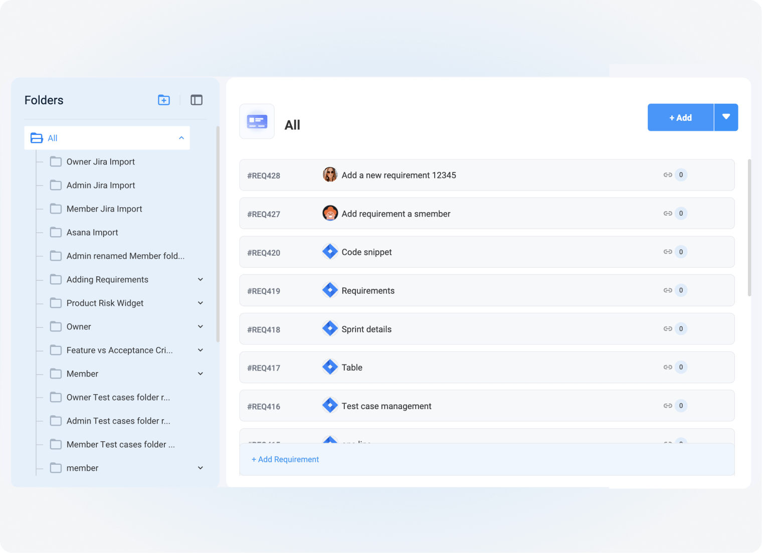 In app reporting